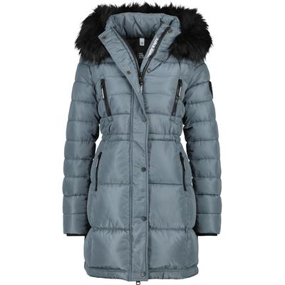 Winterjacke ALIFE & KICKIN "Damen NicolaAK A Winterjacke, Jacke, Steppjacke", Damen, Gr. S, blau (basalt), 100% Polyester, Jacken Winterjacke