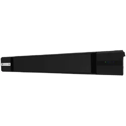 Heizlampe Terrassenlampe 116 x 15 x 5 cm schwarz Polaris elektrisch Wandmontage Wärme für Terrasse