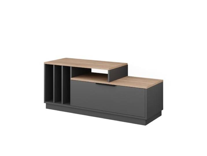 Vicco Lowboard Betti , Antraciet/Sonoma, 120 x 49.9 cm