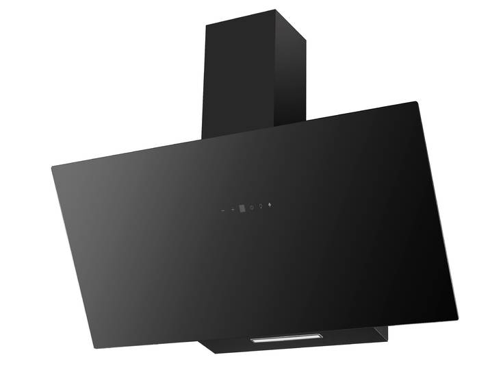 AMICA Kaminhaube KHF 694 730 S HC , Energieeffizienz: A++, schwarz, B:90cm H:114cm T:38cm, Dunstabzugshauben, HoodConnect Pro - Intelligentes Zusammenspiel von Kochfeld und Haube, Kaminhaube