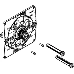 Hansgrohe Axor Traegerrosette kpl.softsqaure / square T42 iBoxNext, 87779000 87779000