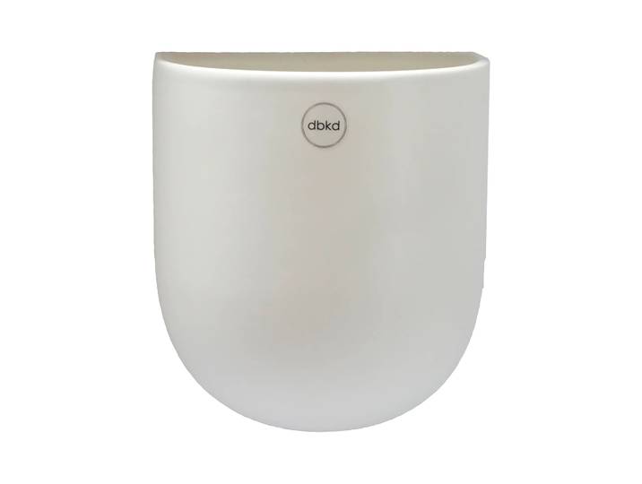 DBKD Suspension pot de fleur blanc Cut Large