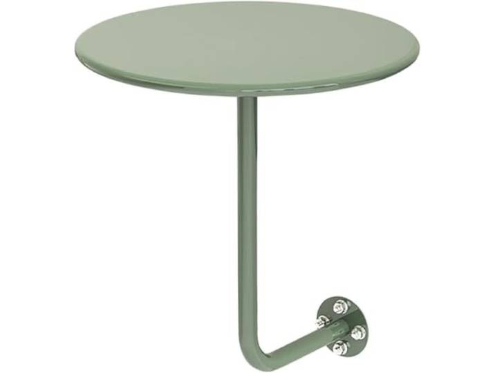 Platzsparender Runder Bartisch Zur Wandmontage, Couchtisch For Kleine Räume Use Now Set Art Work Shop