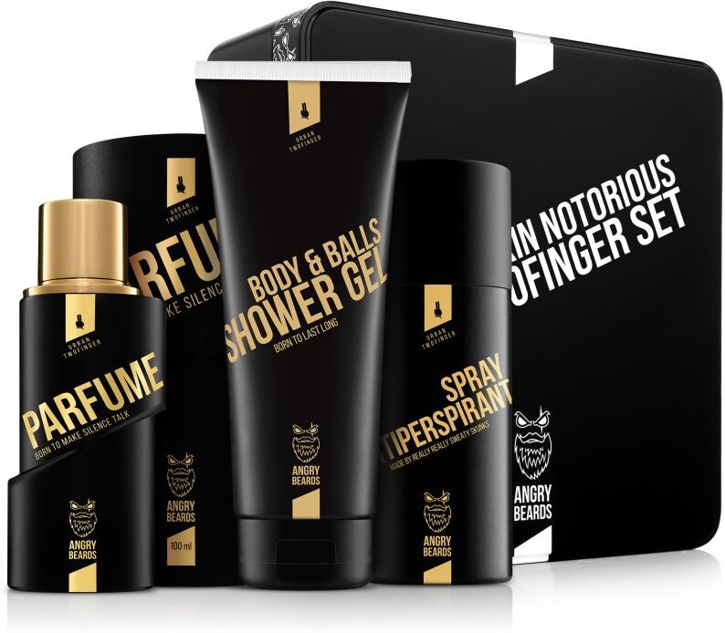 Angry Beards Fakin Notorious Urban Twofinger Set gift set M