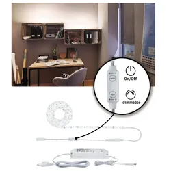 Paulmann SimpLED Power LED Strip Neutralweiß Komplettset 3m