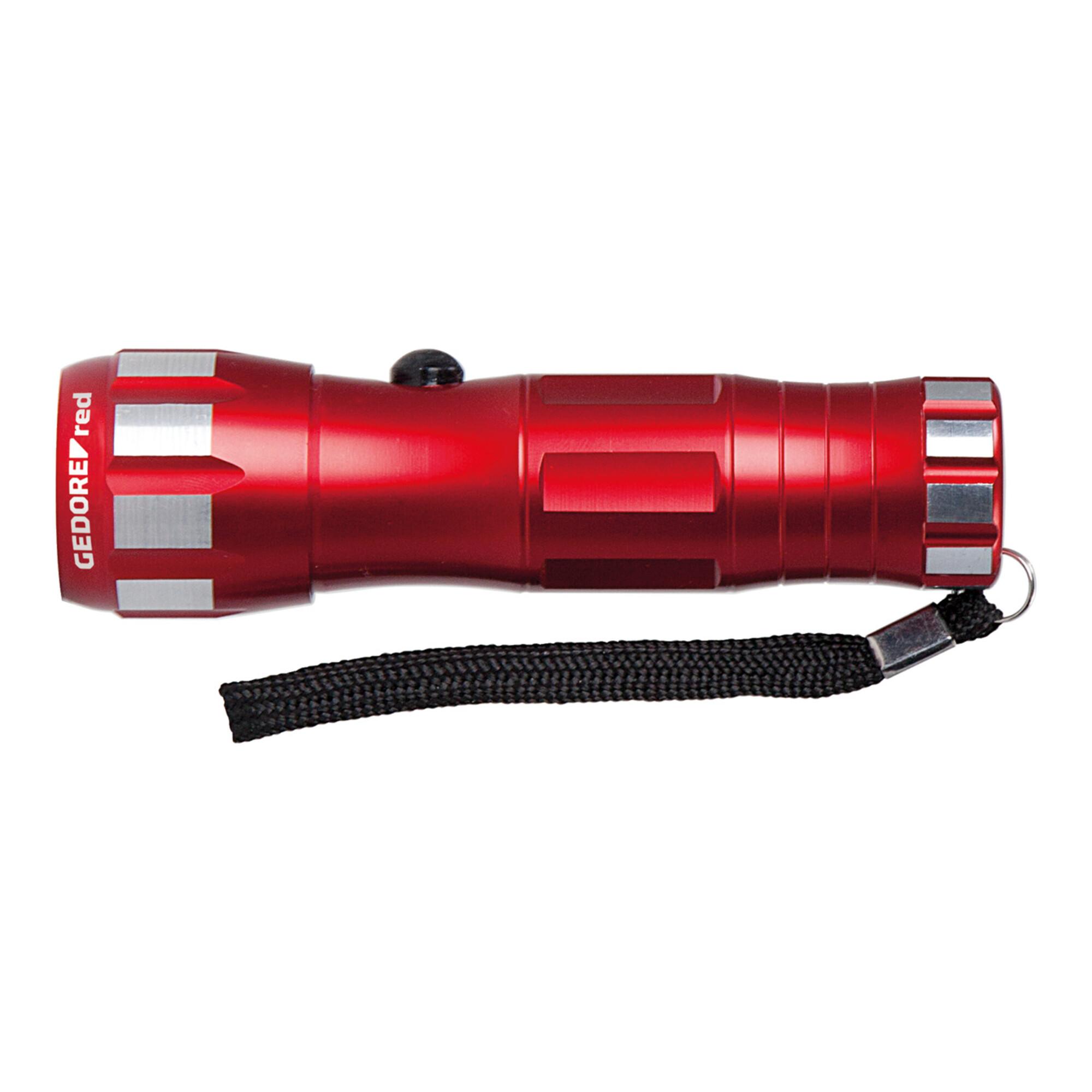 Gedore R95300017 Taschenlampe 1xLED Weite 25-30m 3xAAA Aluminum ; Gedore Red (3301755)