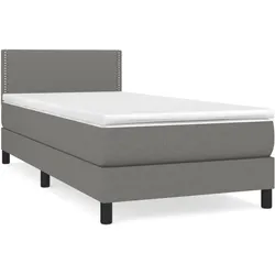 vidaXL, Boxspringbett, Sleepy (Flach mit Nägeln) (120 x 190 cm)