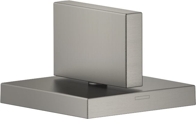 Dornbracht Valve latérale Mem 20000782-99 fermeture à droite, platine foncé mat