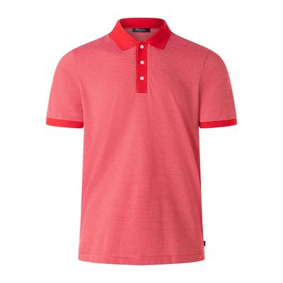 Poloshirt MAERZ MUENCHEN "Maerz Muenchen 645401 Poloshirt Herren Bekleidung", Herren, Gr. 50, rot, 100% Baumwolle, Shirts