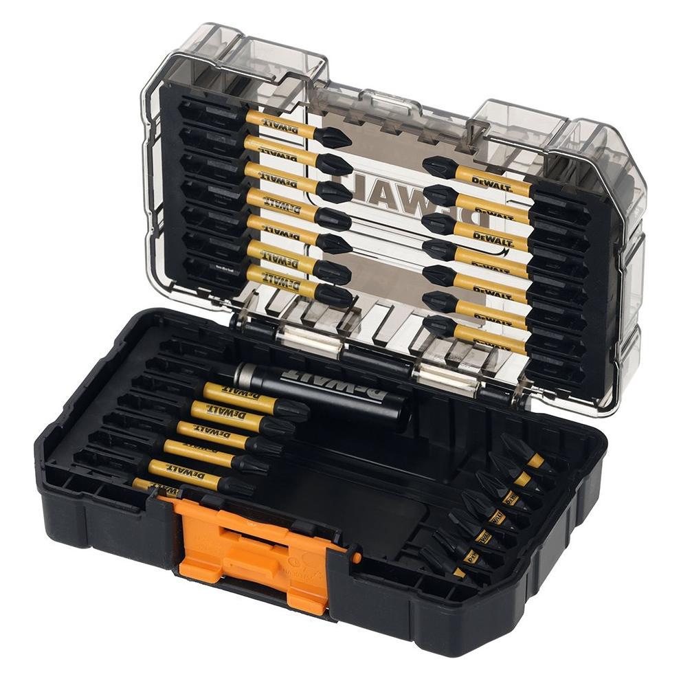 DeWalt Schlagschrauber-Bit-Satz (Innensechsrund TX, Kreuz Phillips PH, Kreuz Pozidriv PZ) (DT70902T-QZ)