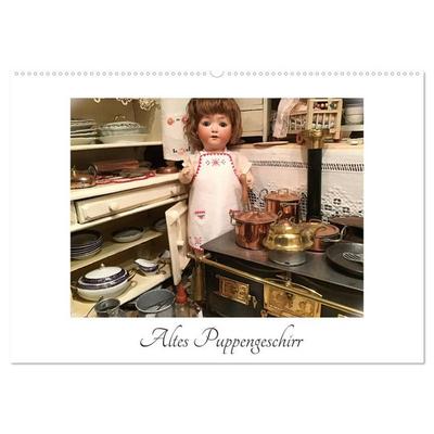 Altes Puppengeschirr (Wandkalender 2027 DIN A2 quer), CALVENDO Monatskalender