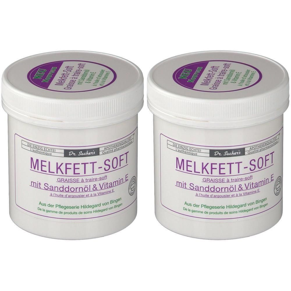 Melkfett Soft mit Sanddornöl & Vitamin E 2x 2x250 ml Salbe