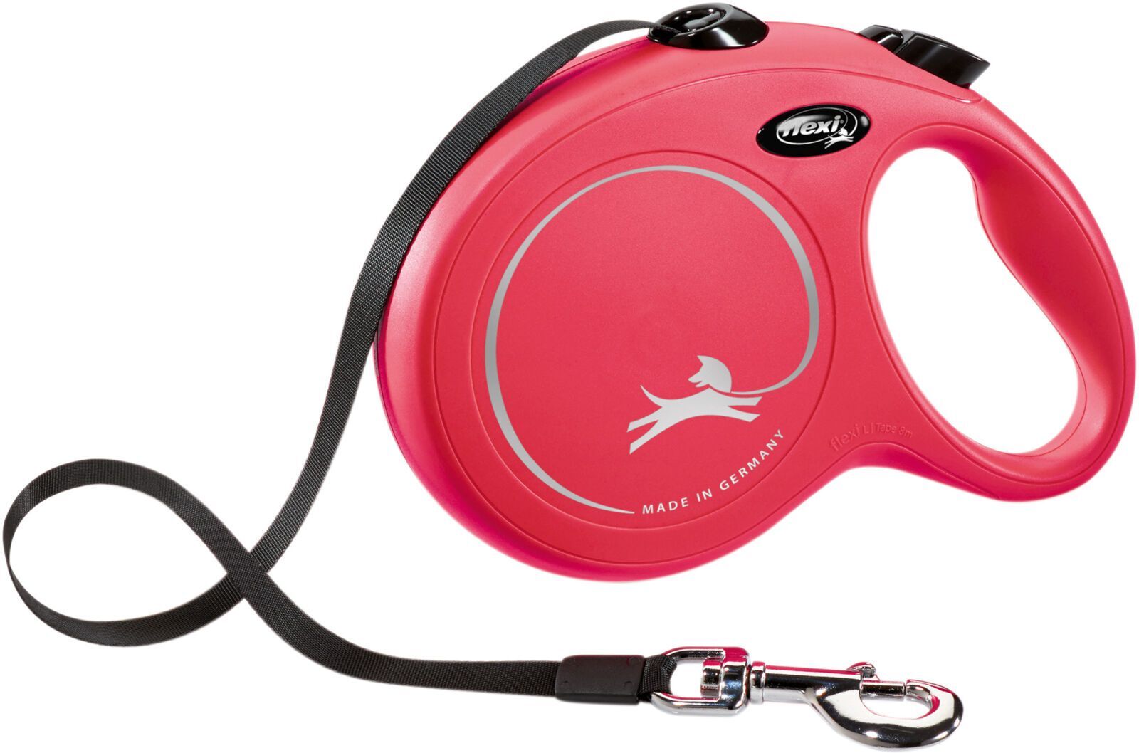 TRIXIE flexi New CLASSIC, Gurt, L: 8 m, rot