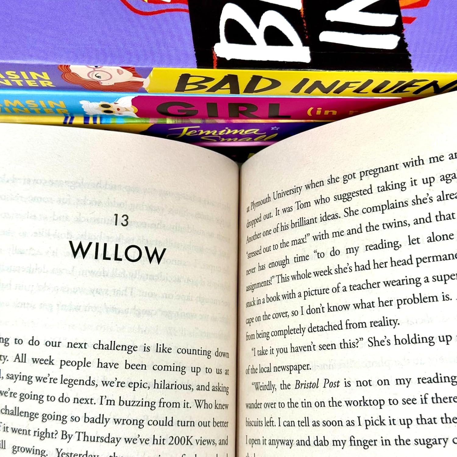 Usborne Publishing Tamsin Winter 5 Books Collection Set - Being Miss Nobody, Jemima Small, Girl (In Real Life), Bad Influence, I Dare You - YA Paperback - Ages 11-14