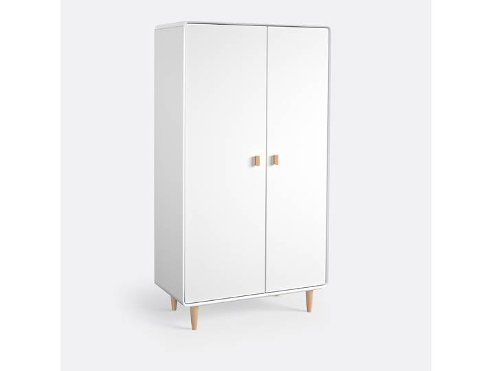 LA REDOUTE Armoire 2 portes, Jimi Blanc