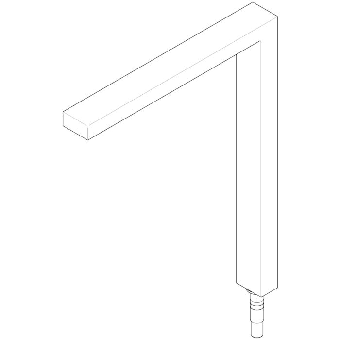 Dornbracht Auslauf Kpl. 90110618808-00 chrom
