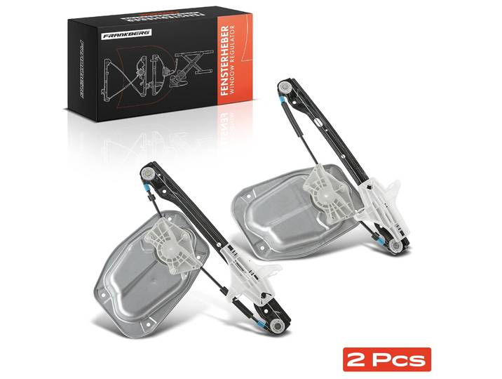 Frankberg 2x Lève-vitre arrière gauche et droit pour VW Golf V 1K1 1.4L 2.5L 1K4839461 1K4839462