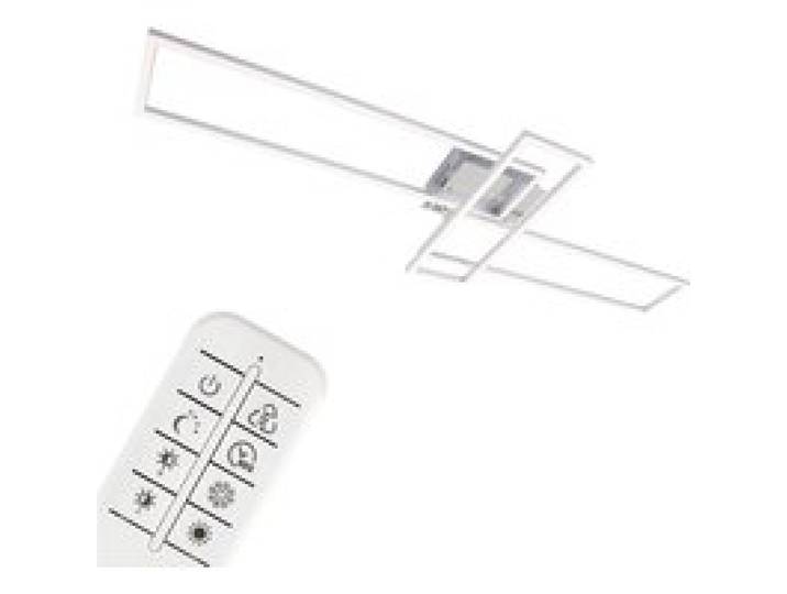 BRILONER Plafonnier à LED (3 fois rectangulaire (chromé))