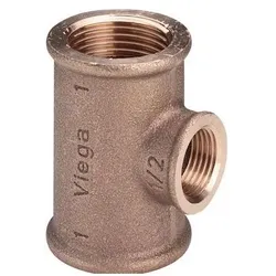 Viega, Rohrverbindungstechnik, T-stykke 2" rødgods (T-Verbindung)