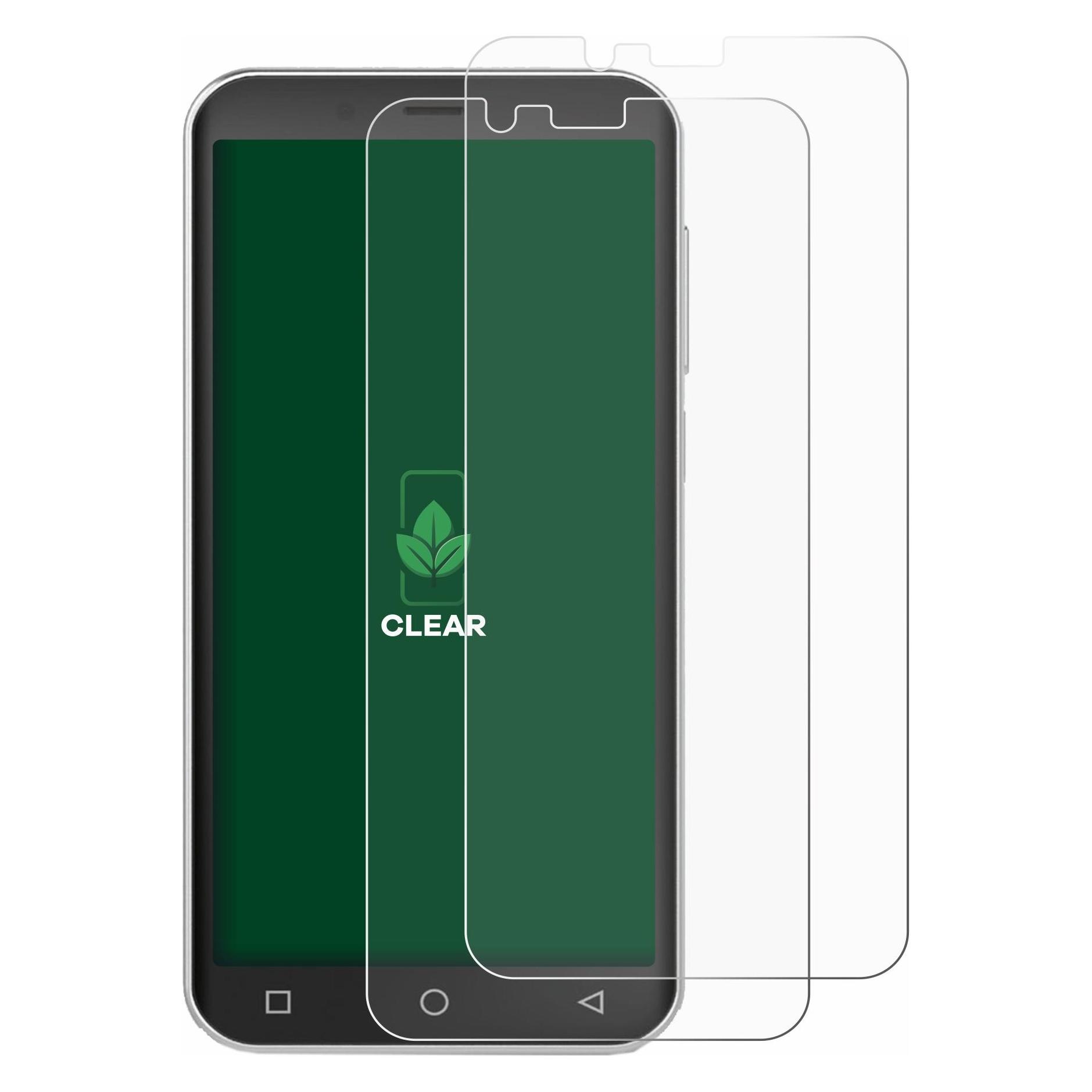 ScreenLeaf Schutzfolie für Emporia Smart 4 Displayschutz Display Schutz Folie Klar Transparent (Emporia Smart 4) (6140529)