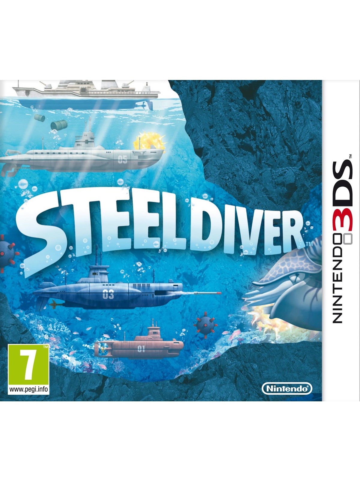 Steel Diver - Nintendo 3DS - Action - PEGI 7