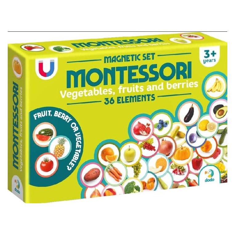 Dodo Montessori Magnetset Gemüse und Obst (57317911)