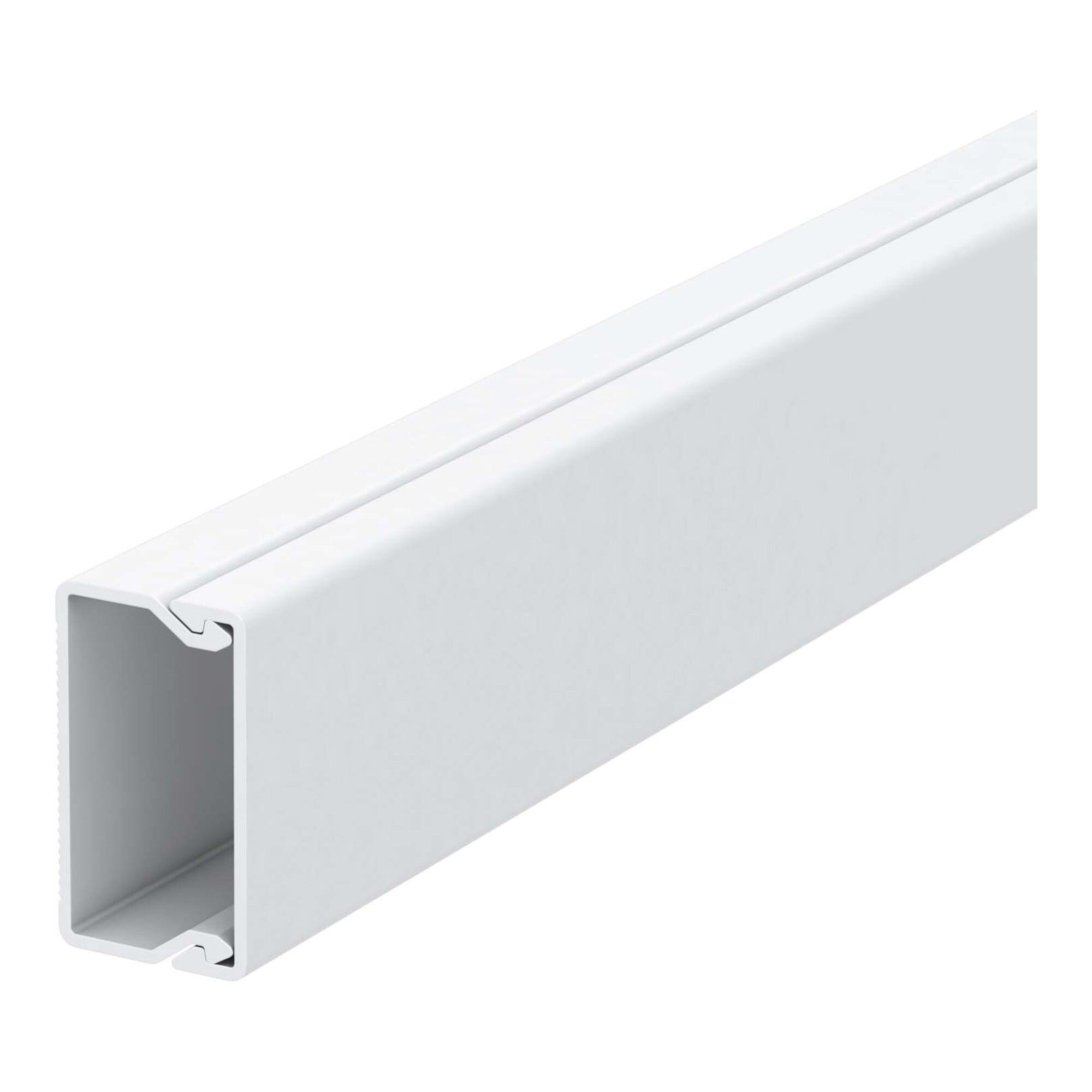 OBO Bettermann Vertr Wand+Deckenkanal m.Obert. 20x35mm,PVC WDK20035RW (6191045)