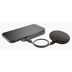 Fresh'N Rebel Magnetic Wireless Powerbank (5000 mAh, 20 W, 19.25 Wh), Powerbank, Grau