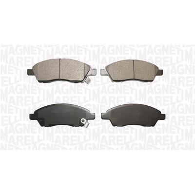 MAGNETI MARELLI Bremsbelagsatz, Scheibenbremse 363916061122 für NISSAN (DFAC) VENUCIA