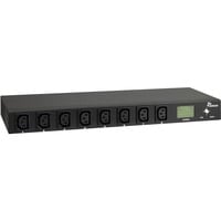 PDU SA-0816, 16A, Steckdosenleiste schwarz, 8 schaltbare C13 Steckdosen