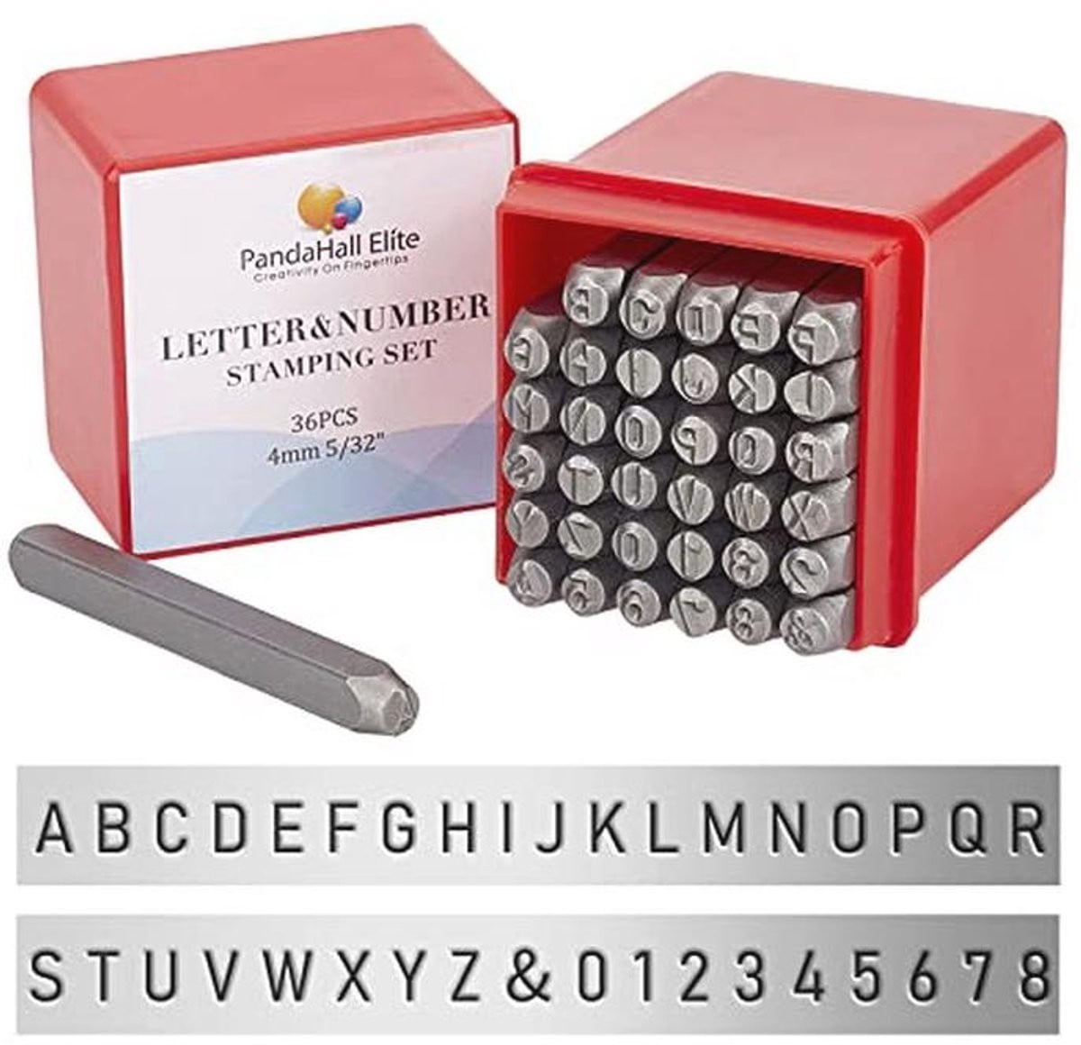Sieraden Maakgereedschap Letters en Cijfers