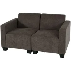 2-SITZER SOFA COUCH MODULAR Braun