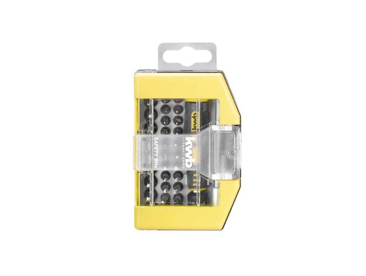 Bit-Set KWB, grau (grau, gelb), L:2,5cm, Stahl, Bits, Bit-Set