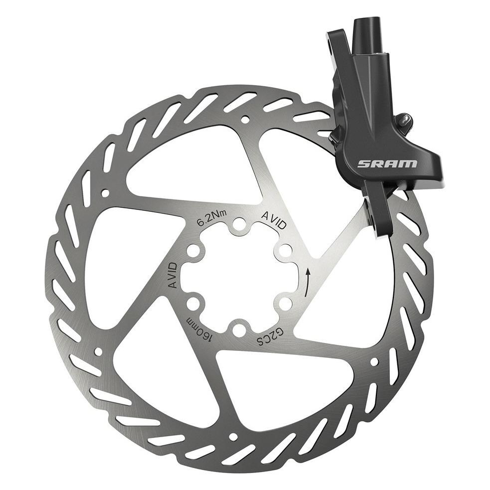 Sram Level Scheibenbremse Vorderrad inkl. 160mm Bremsscheibe (Vorderradbremse, 2) (103318)