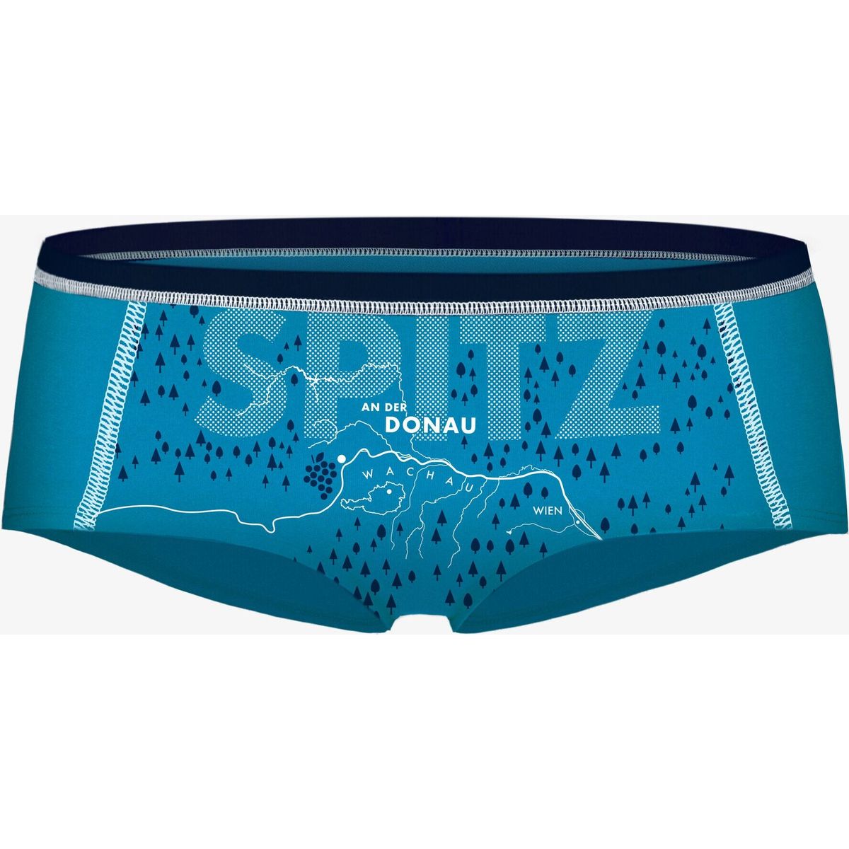 Ein schöner Fleck Erde Panty Spitz AN DER Donau Pfauenblau pfauenblau 38 1521.122.052.38