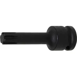 BGS Kraft-Bit-Einsatz Antrieb Innenvierkant 12,5 mm (1/2") Keil-Profil (für RIBE) M12 - 5483-M12