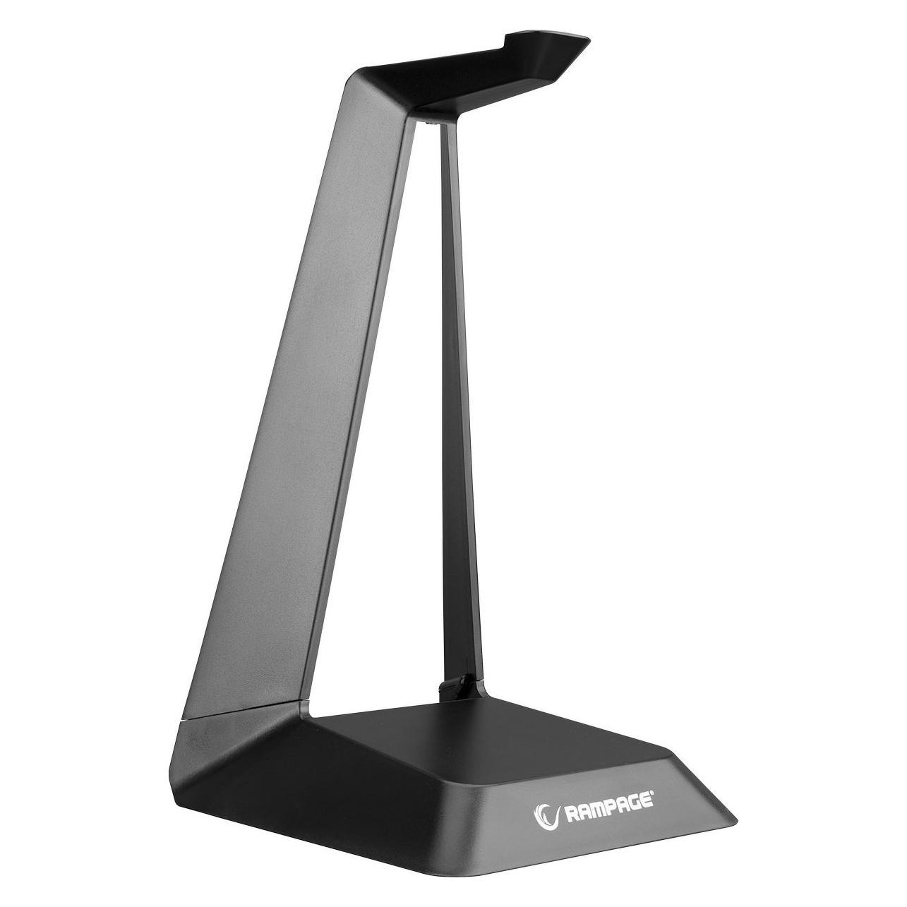 Rampage Fejhallgató állvány - RM-H19 HOLDER (fekete, műanyag) (RM-H19/BLACK)