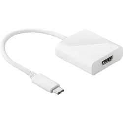GOOBAY 66259 - HDMI Adapter, USB C Stecker Adapter auf HDMI Buchse
