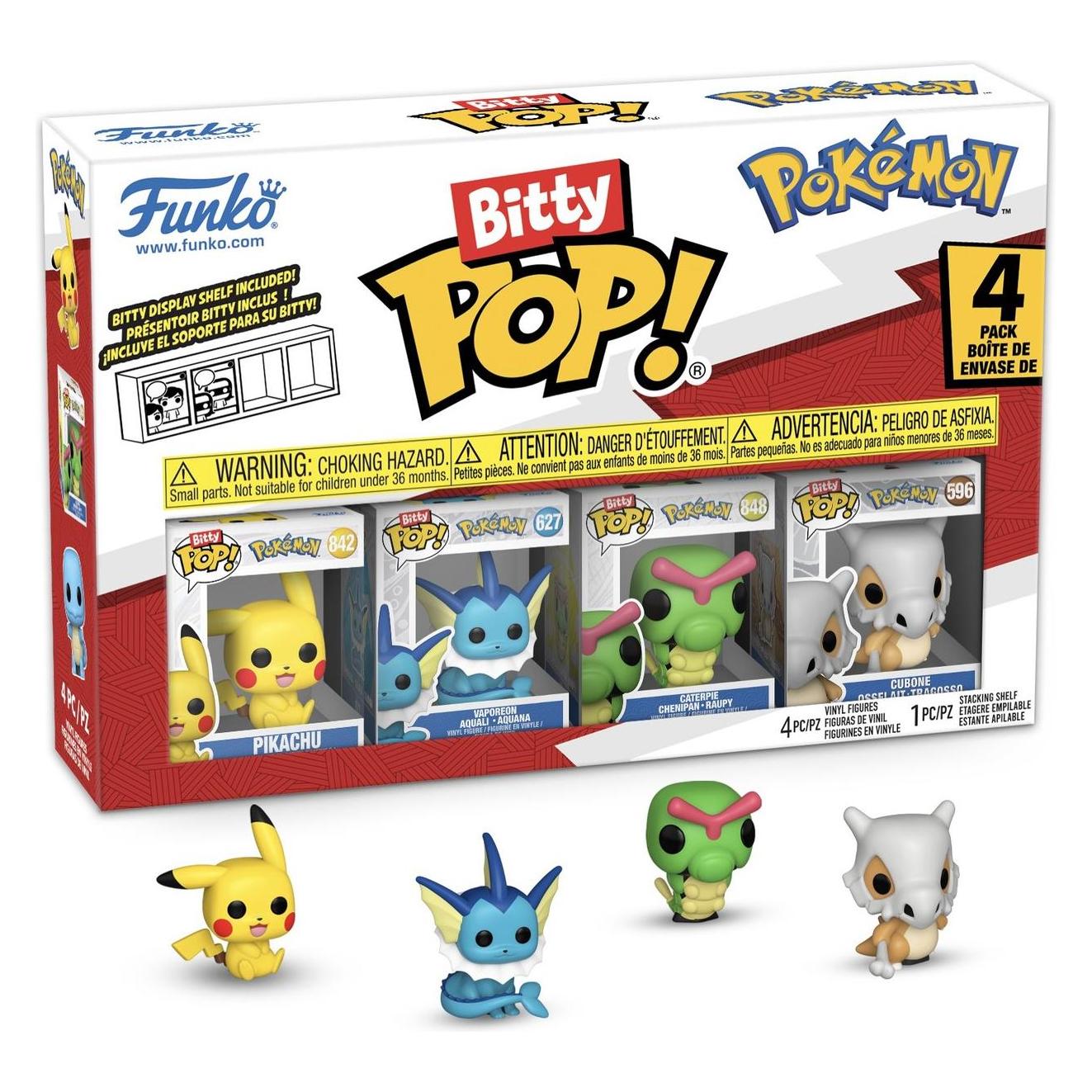 Funko Bitty POP! 4 Pack Pokemon: Pikachu (59528)