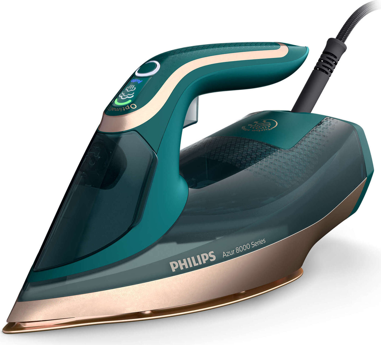 Philips Azur 8000 Series DST8030/70 Stoomstrijkijzer Groen/Turquoise