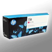 HP Tinte 676M7A 738 magenta
