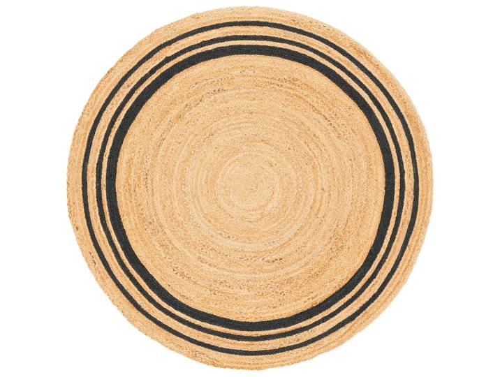 NATURFASER TEPPICH JUTE SALSA STREIFEN RUND