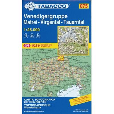 Venedigergruppe 1:25 000, Karte von , Tabacco Editrice