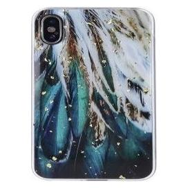 OEM Gold Glam-Hülle für das Samsung Galaxy A13 5G / A04S Feathers (Samsung Galaxy A04S, Samsung Galaxy A13 5G) (ILIKE)