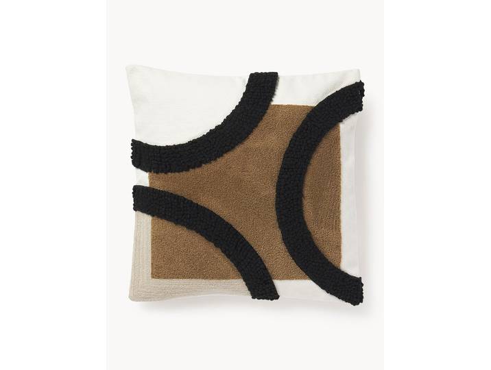 Housse de coussin brodée Reza