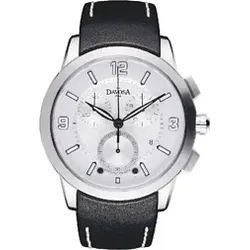 Davosa Quarz Kollektion Quinn Chronograph 162.460.14 - weiß,schwarz - 44mm