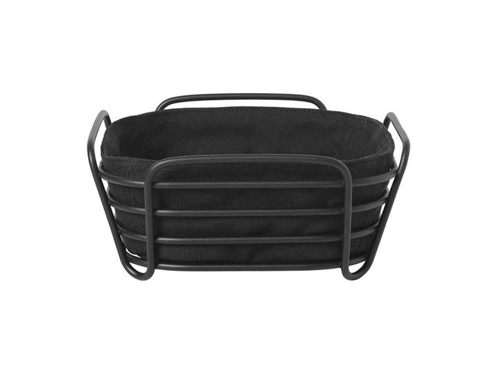 blomus Delara broodmand 20x20 cm Zwart