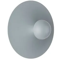 Nova Luce LED-Wandleuchte Edem Alu, Eisen, Stahl & Metall Blau / Grau