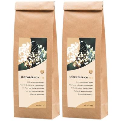 Spitzwegerich TEE 2x 2x100 g Tee