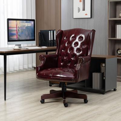 Kodotan sofa High Back Executive Office Chair - Ergonomic Design - PU Leather Desk Chair with Smooth Glide Caster Wheels, 1 Pack